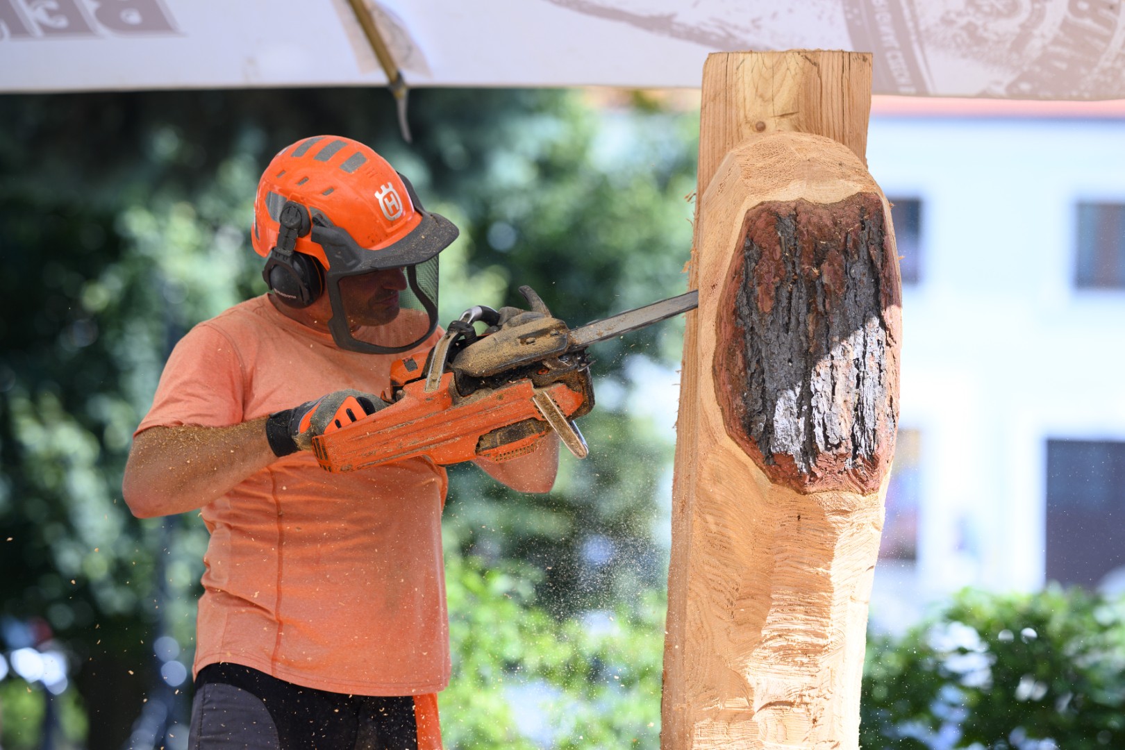 Michal Kelbler při práci